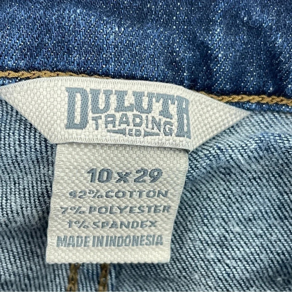 Duluth Trading Jeans Womens Size 10x29 straight 2300 - Picture 4 of 8
